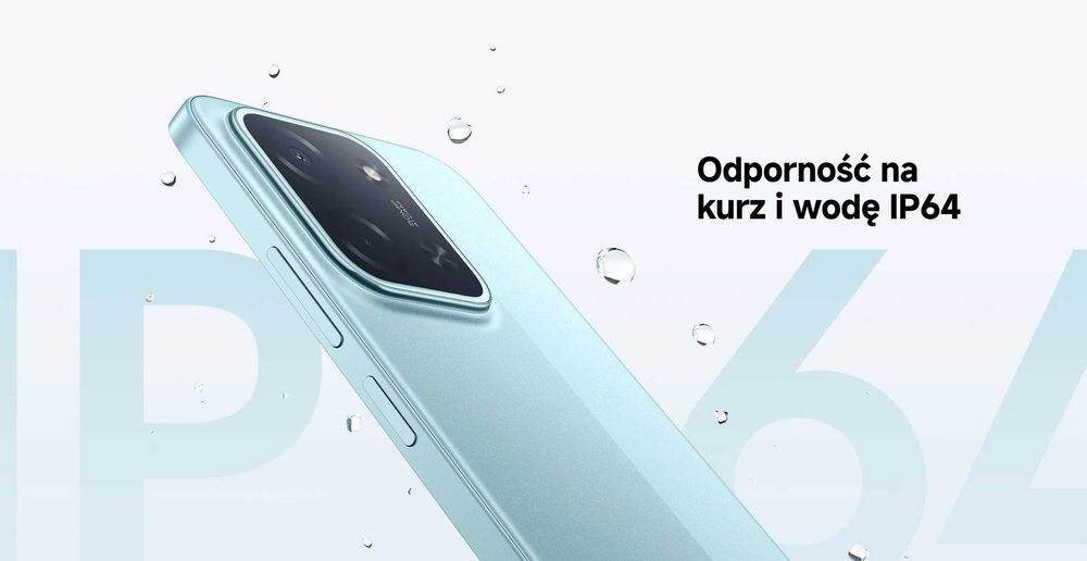 Smartfon Xiaomi POCO C85 6/128 GB 4G I Dual Sim Zielony NOWY Gwarancja