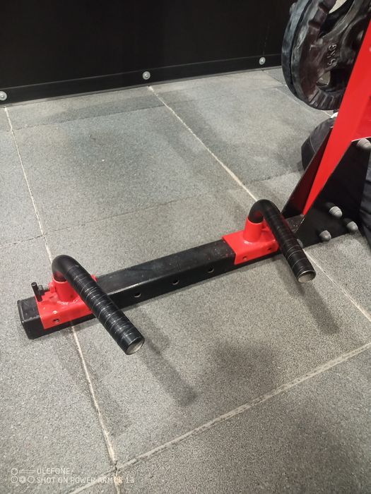 Poręcze do cwiczeń, 10 kg obciążenia, uchwyty do pompek