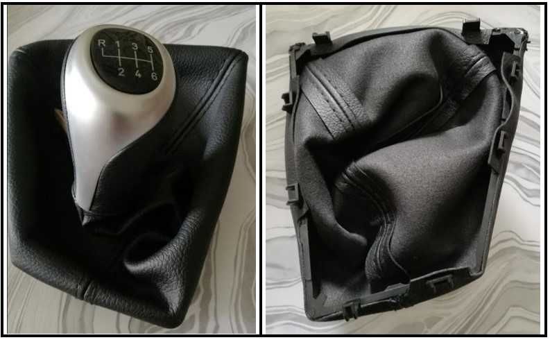 Manete moca seletor de caixa com fole BMW F30 F31 E81 E82 E87 E88...