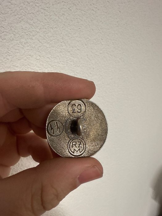 Botão das SS 3 reich ww2
