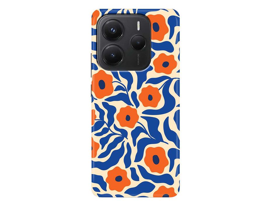 Capa flores laranja Matisse para Xiaomi Redmi Note 14 Pro 4G / 5G