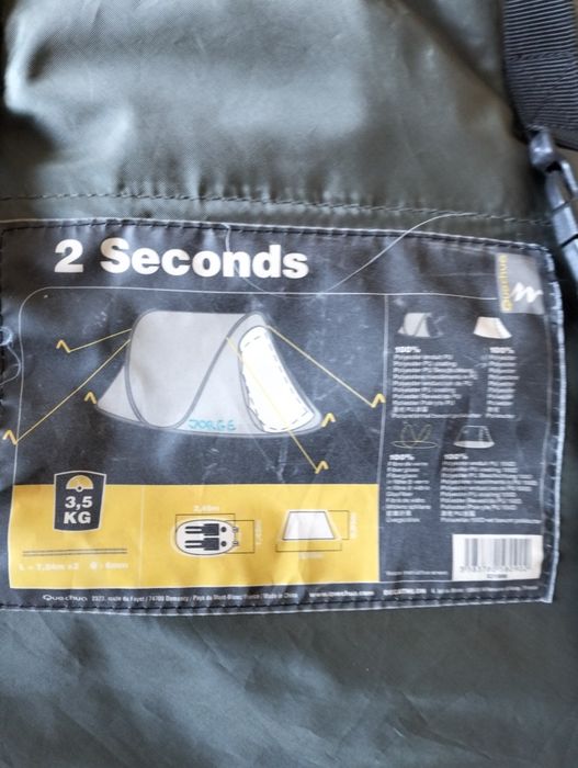 Tenda semi nova pouco uso para 2 pessoas