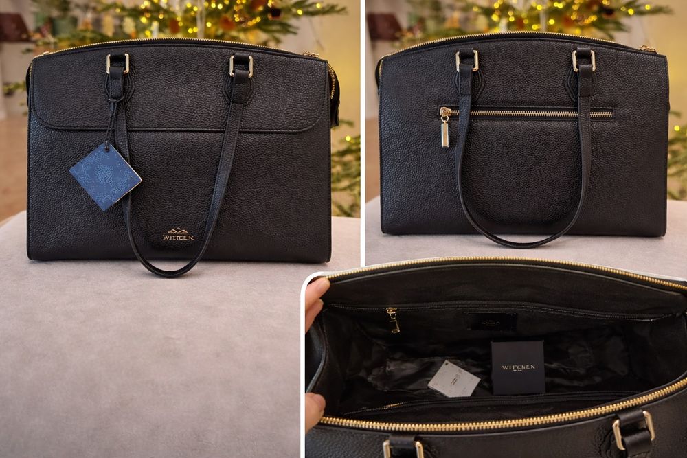 Elegancka skórzana torebka WITTCHEN