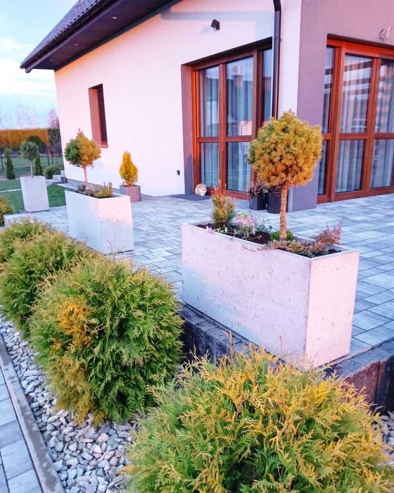 Donica betonowa 30x100x50h-beton architektoniczny