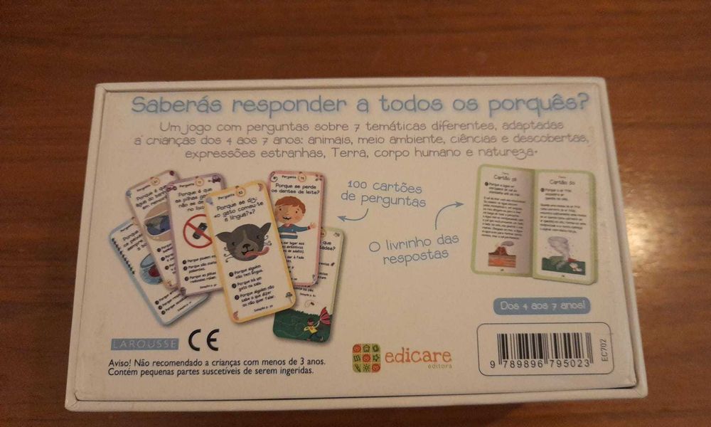 Jogo “Quiz dos Porquês” – Edicare