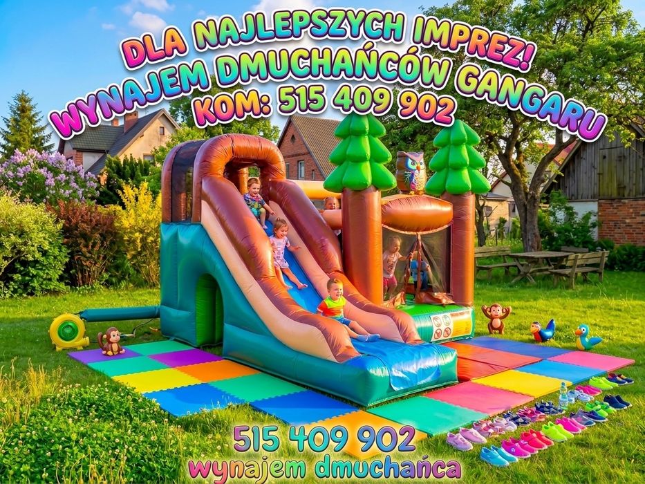 Dmuchaniec dla maluchów 2 do 9 lat