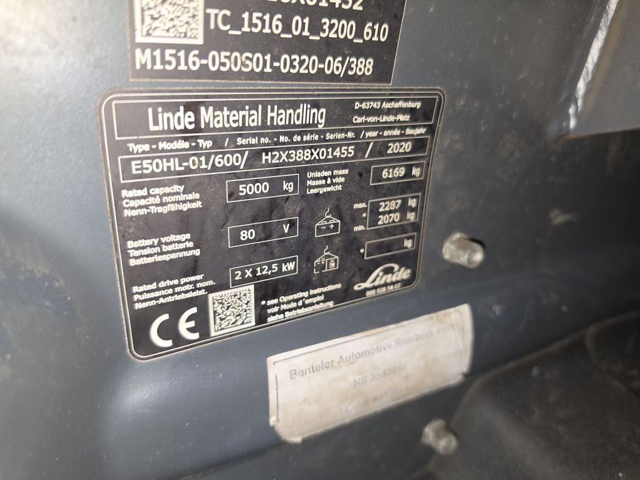 Empilhador 5 toneladas eletrico