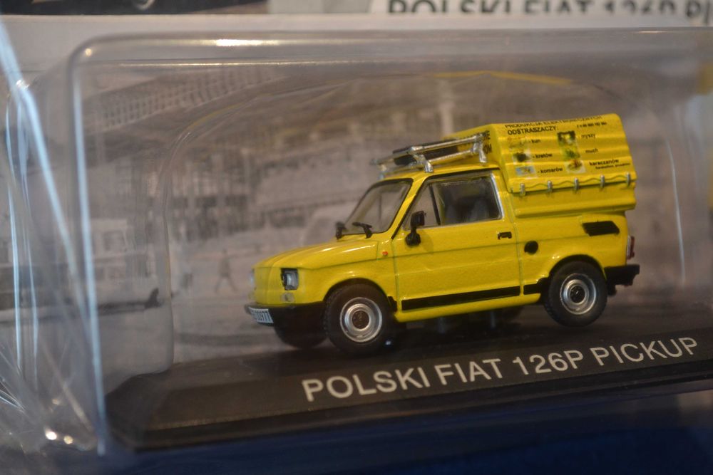 Polski Fiat 126p pickup Hachette nr 24