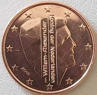 2018 5-Cent Coin from the Netherlands