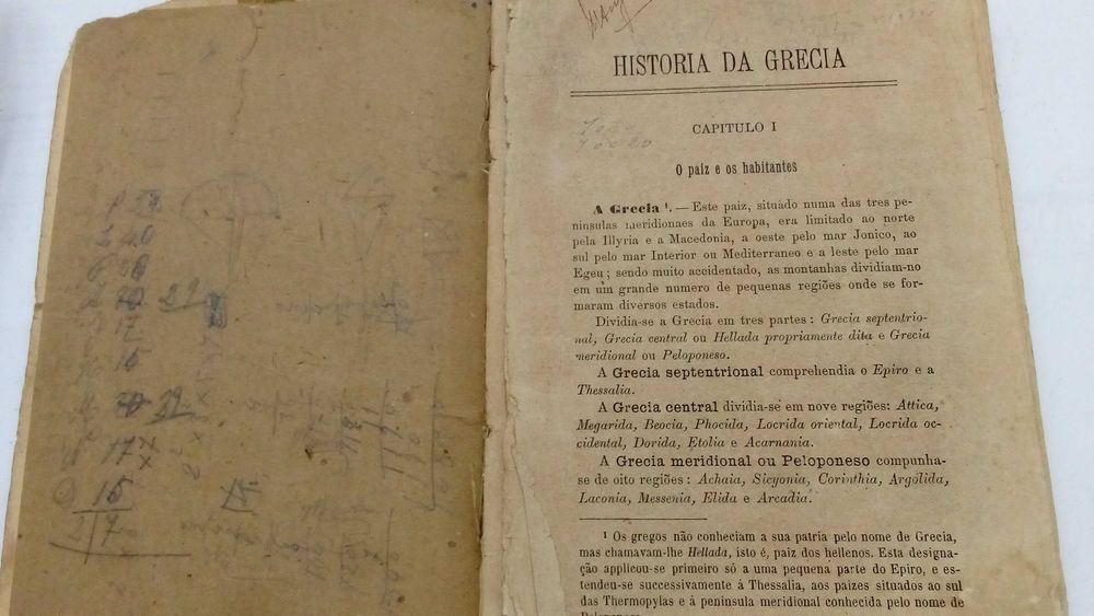 livro historia antiga grecia  e de roma
