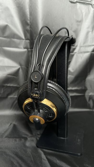 Навушники дротові AKG K240 Studio Black Стан 5- (потерті амбушури).