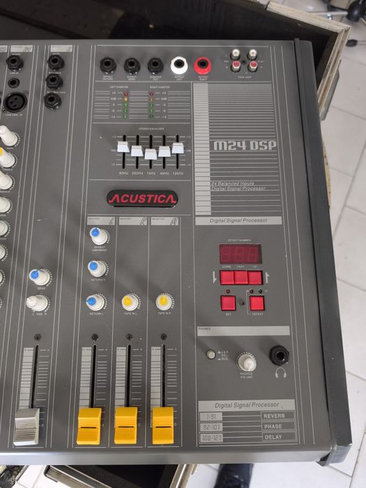 Mesa de Mistura Acustica Nova + Case