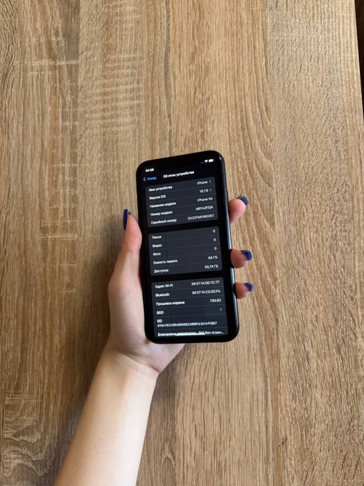 IPhone XR Black 64 айфон хр черный 10 р