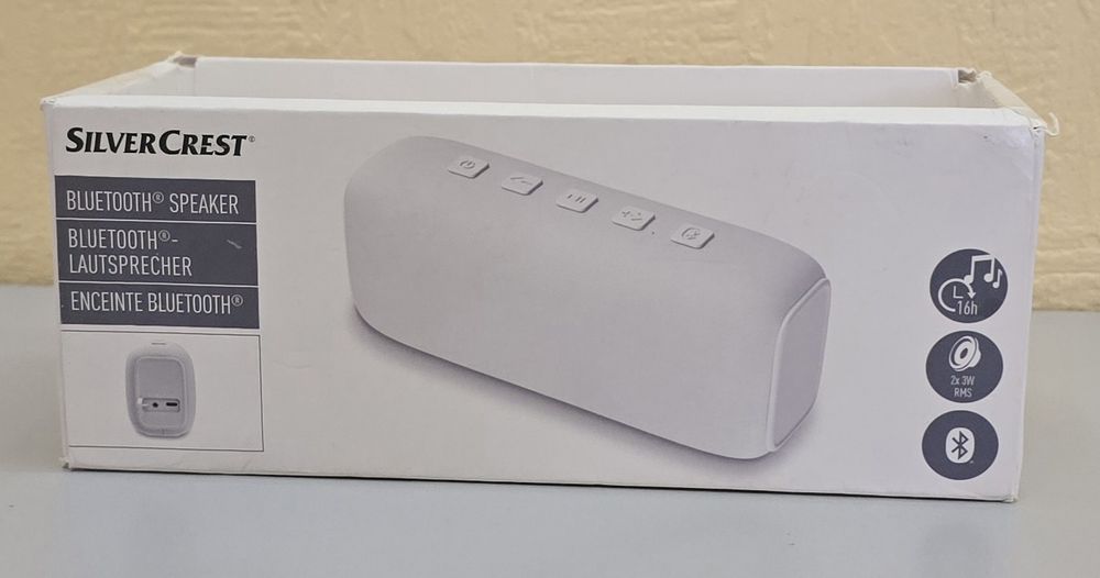 Портативна Bluetooth Колонка Silver Crest SBL 4 A1 2200мАч white
