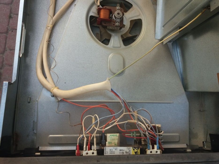 Kuchenka,piekarnik amica ,części,programator, wentylator i inne części