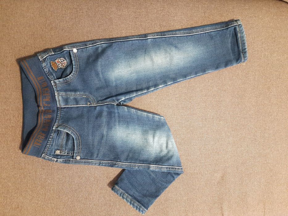 Джинсы утеплённые на мальчика