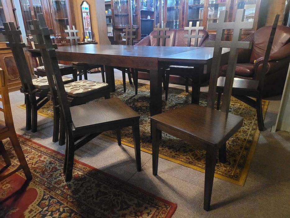 Cadeiras de sala em madeira maciça - óptimo estado ge