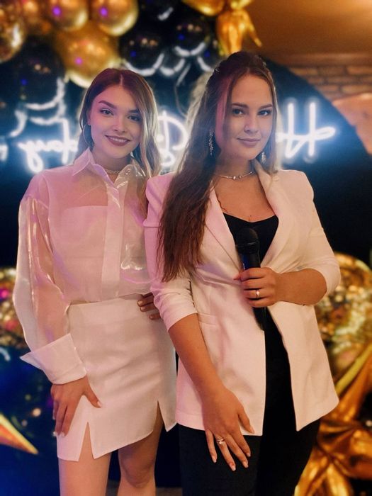 Анна Дрібна та Олена Демі Ведуча ваших свят та жива музика