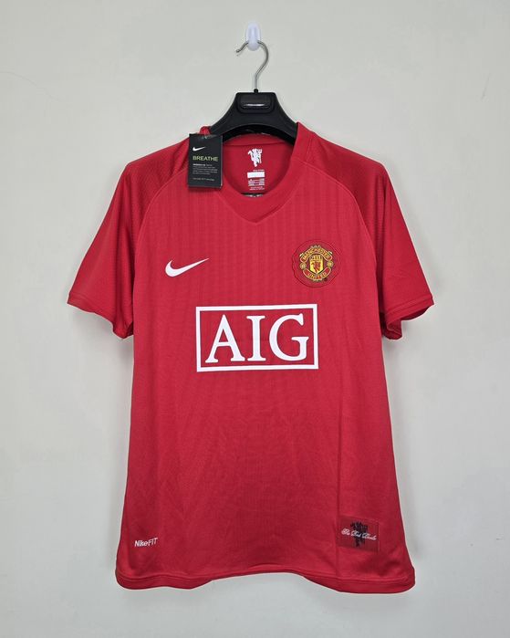Man. United FC - Camisola Principal Vintage Época 07/08 - Ronaldo #7
