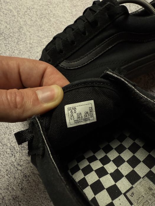 Кеди Vans old skool black 38