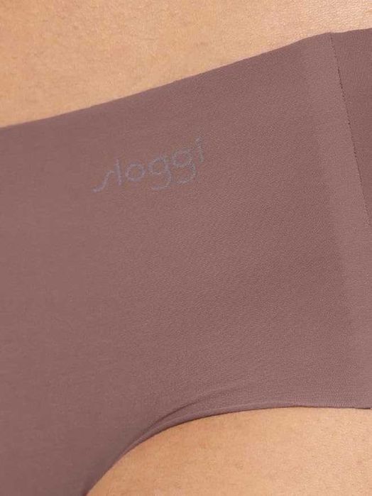 SLOGGI Zero Feel Hipster EX Majtki Damskie Bezszwowe Cacao XS Gładkie