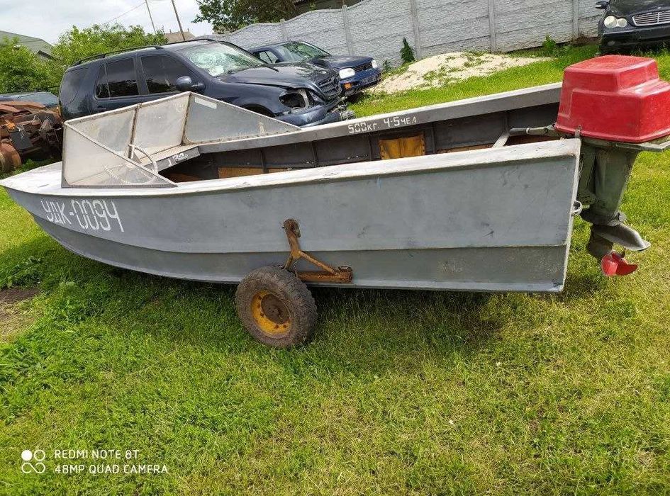 Лодка с документами. Обмен на авто или продажа Мотор Вихрь 30.