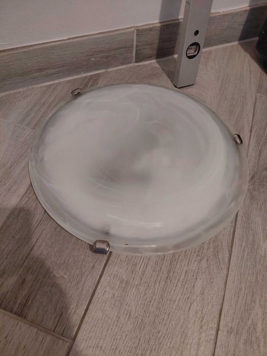 Lampa żyrandol italux z kryształkami plus plafon