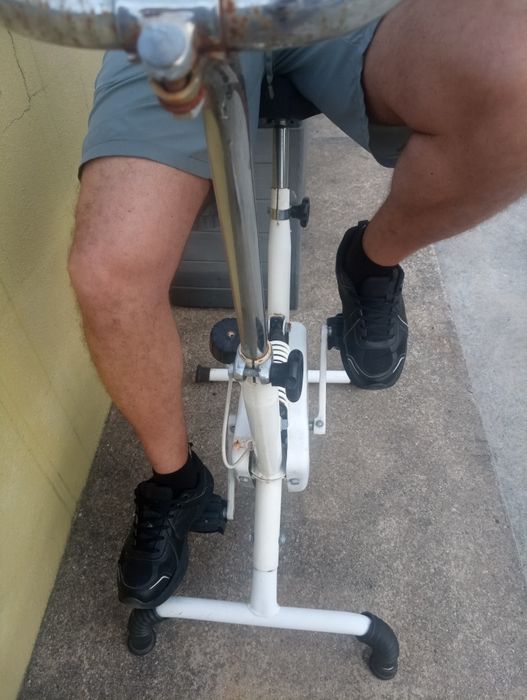 Bicicleta vintage estática