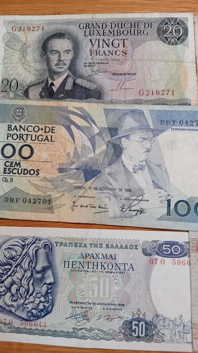 Spzredam banknoty z Europy