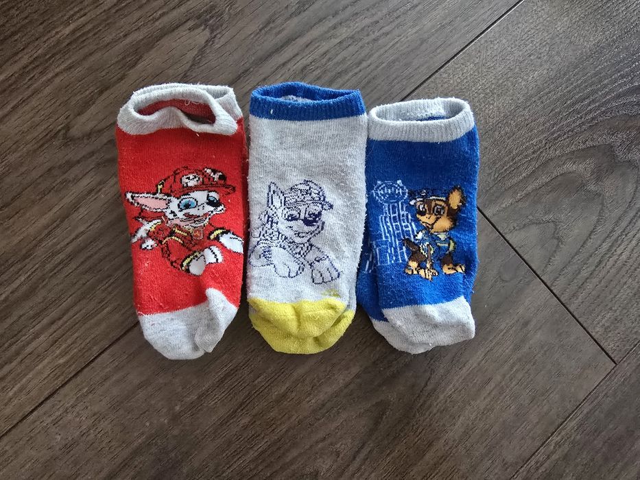 3 pary skarpetek Psi Patrol rozmiar 27-30