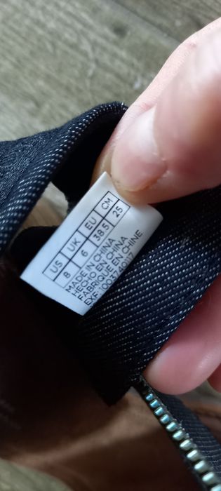 Sandały na słupku toms rozmiar 38 wkładka 24cm