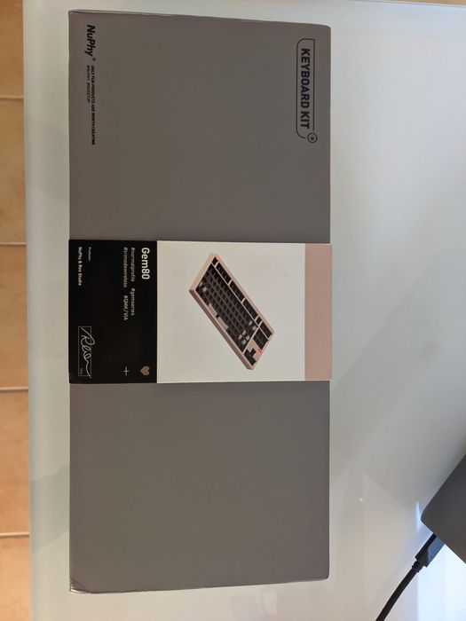 Teclado Mecânico Custom NuPhy Gem80 | Como Novo | RGB | Wireless64297532798081123