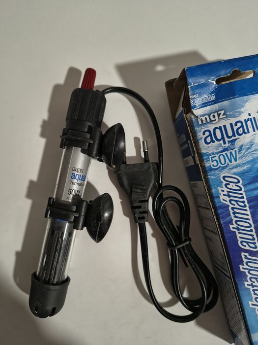 Aquecedor Aquário MGZ Aquarium de 50W novo