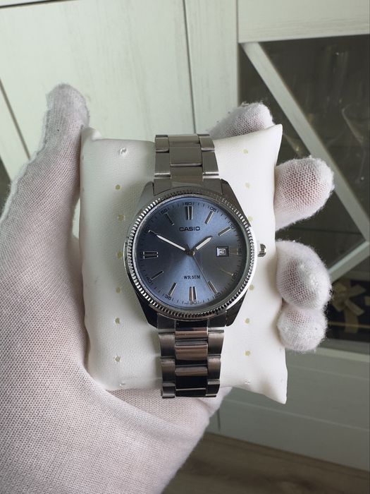 Годинник Casio MTP-1302 steel blue з Упакуванням