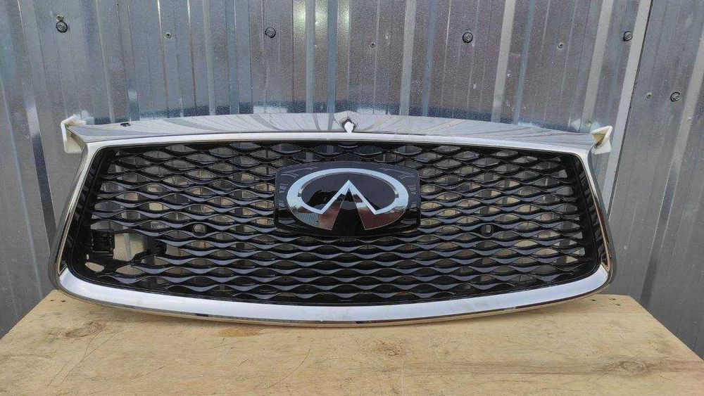 INFINITI  Q60  Решетка радиатора новая оригинал, Бесплатная доставка!