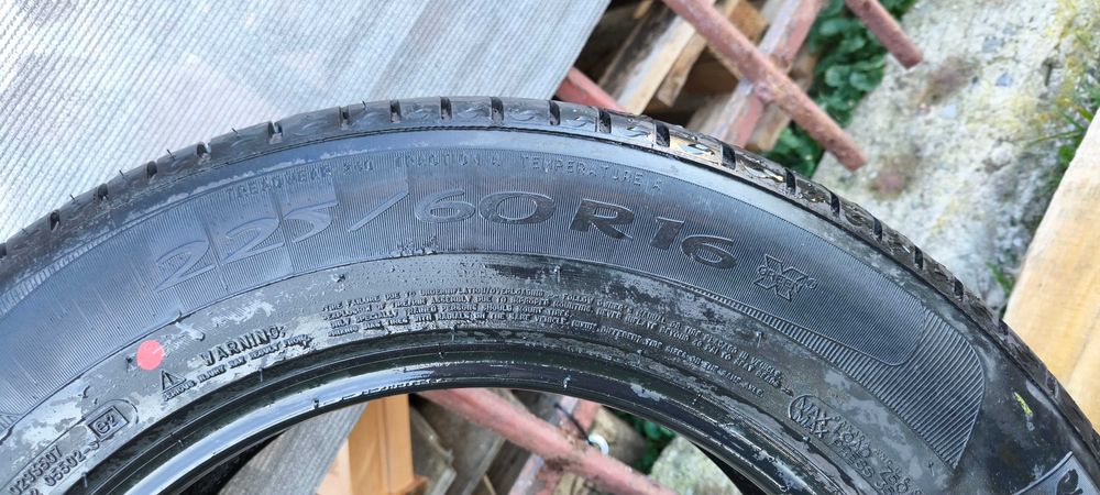 Opona Lato Michelin Primacy HP 225/60R16 Nowa z Zapasu