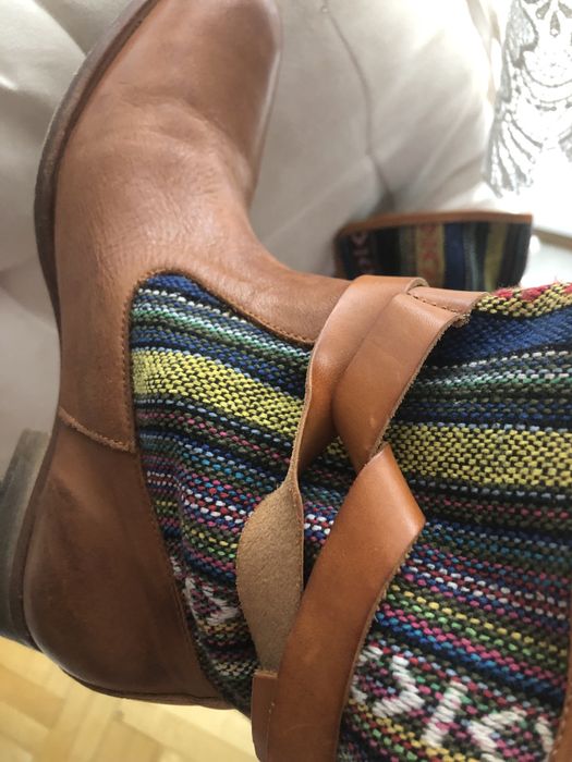 Botki skorzane 38 Portugalia