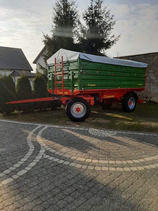 Przyczepa Rolnicza Niemiecka KRONE 10700DMC 3-STRONNA WYWROTKA