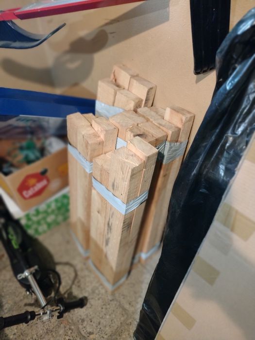 Drewno kantówki  suche