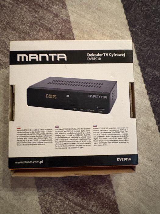 Dekoder manta  DVBT010
