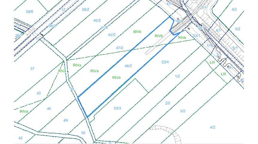 Działka 3825m2 Wrocław ul.Lechitów