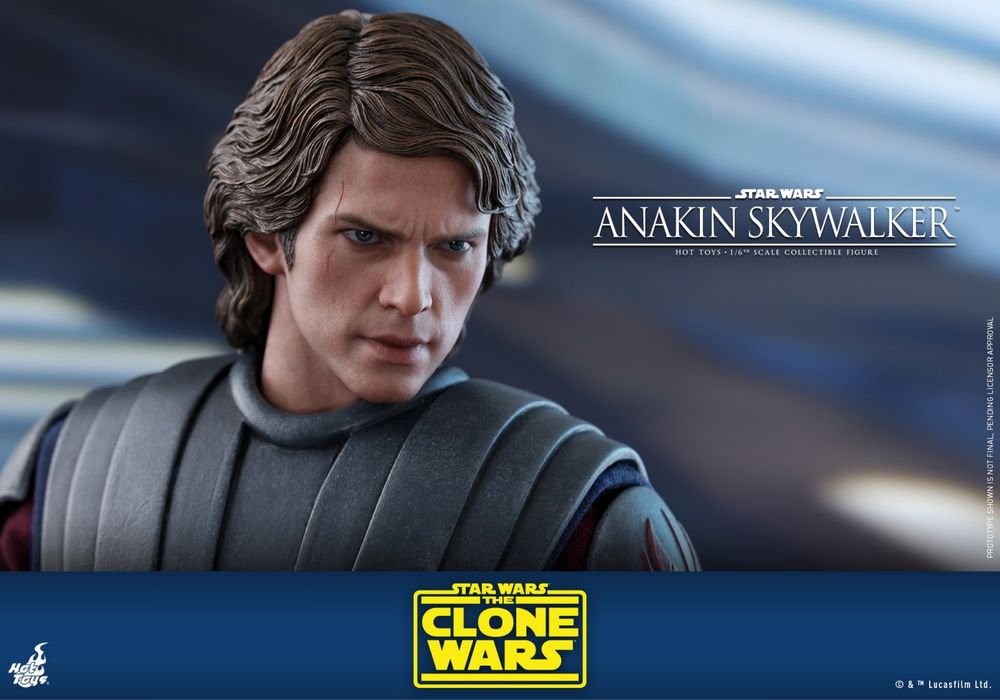 Фигурка 1/6 hot toys tms19 STAR WARS The CLONE WARS - ANAKIN SKYWALKER