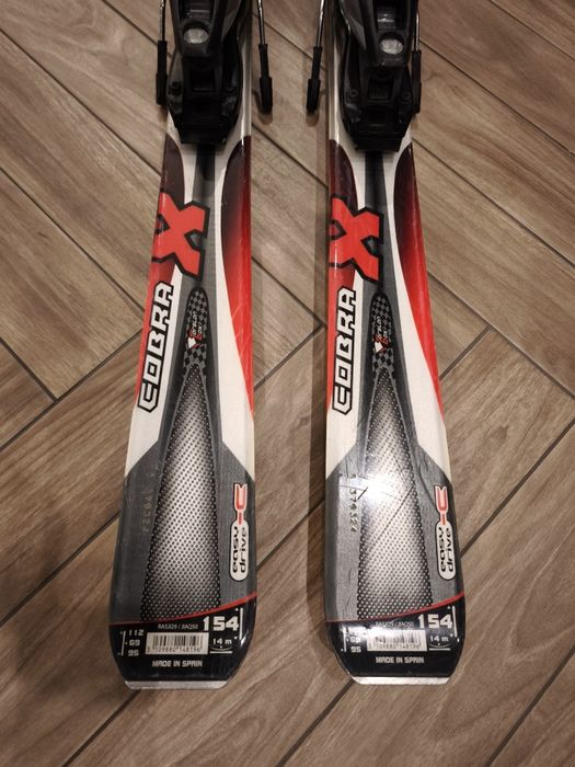 Narty Rossignol Cobra X 154 cm stan bardzo dobry. Gotowe do jazdy.