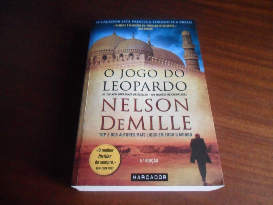 "O Jogo do Leopardo" de Nelson DeMille - 1ª Edição de  2013