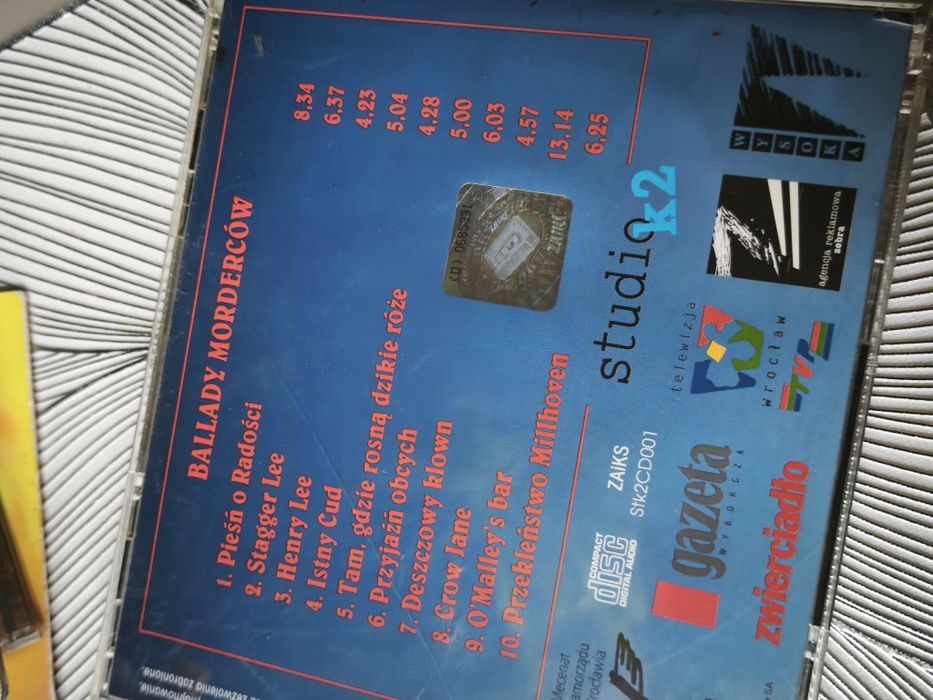 Płyta CD . Ballady morderców.