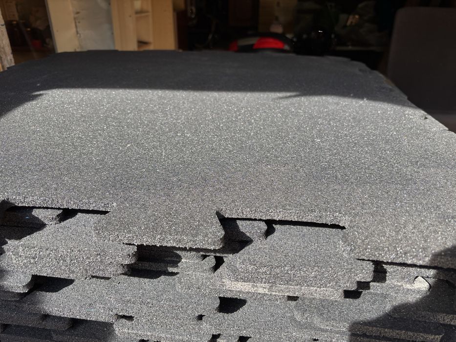 Mata na siłownię puzzle gumowe