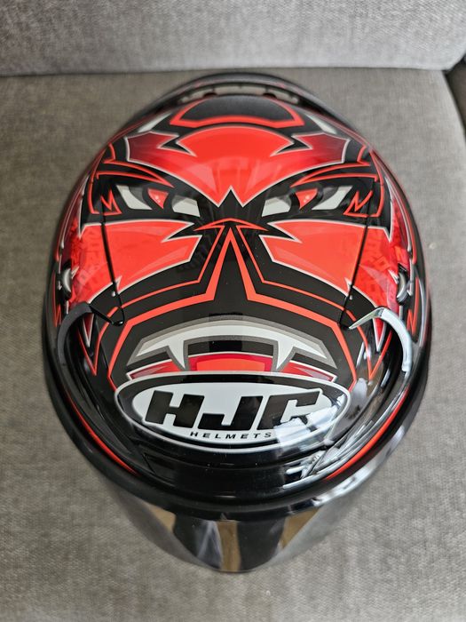 Kask motocyklowy HJC RPHA12 - Quartararo Replica MC1 - rozmiar M