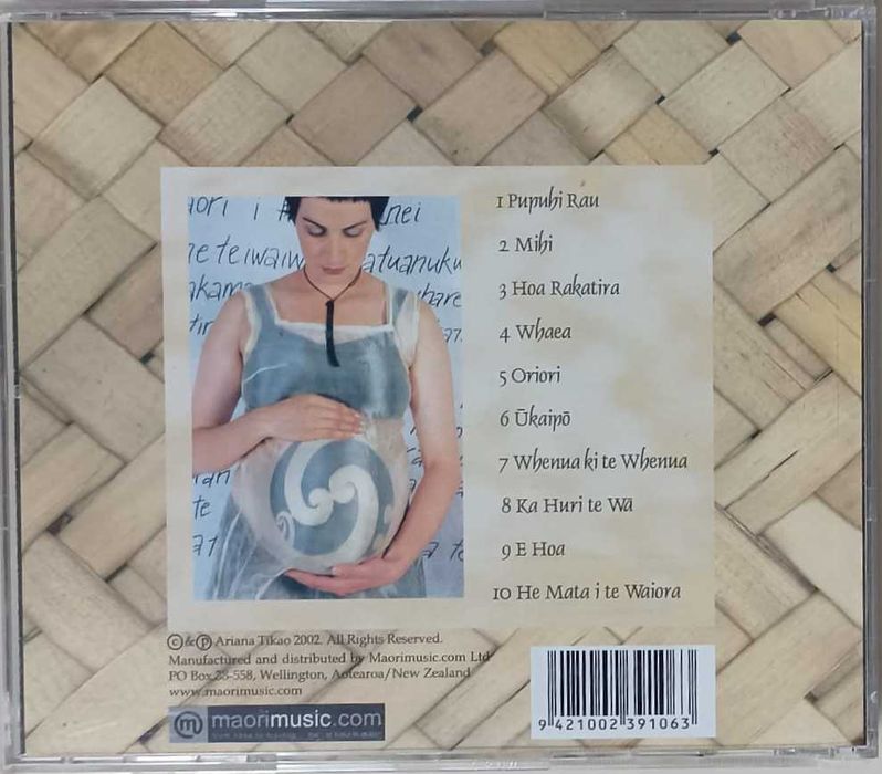 Ariana Tikao (Nova Zelândia) - Whaea (CD 2002)
