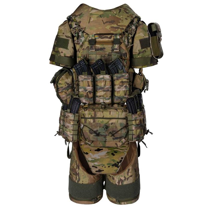 Максимальный бронежилет 6 класа ДСТУ Терминатор 2.0. Мультикам.