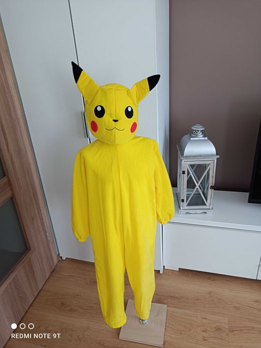 Strój karnawałowy POKEMON PIKACHU kostium przebranie 110/116 (150)